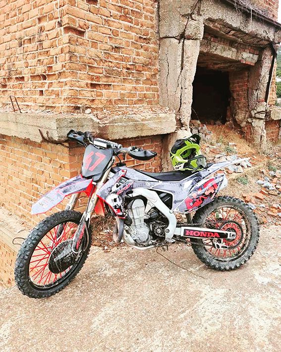 Αυτοκόλλητο Μηχανής – CRF 450 2013 - Image 2