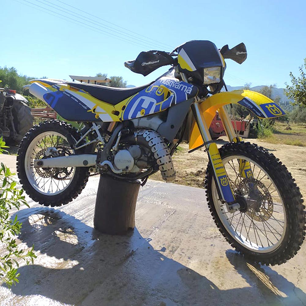 Αυτοκόλλητα Μηχανής – HUSQVARNA WRE 125cc 2002 - Image 3