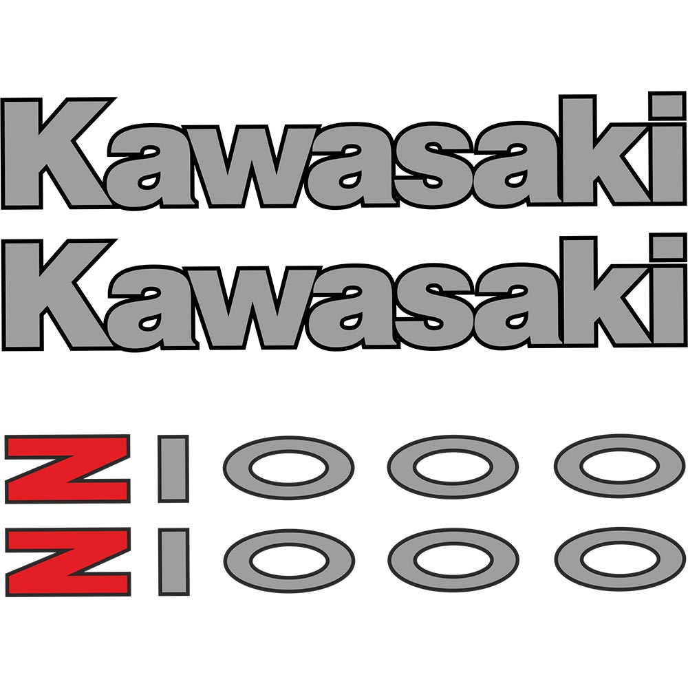 Αυτοκόλλητα Μηχανής – KAWASAKI Z1000